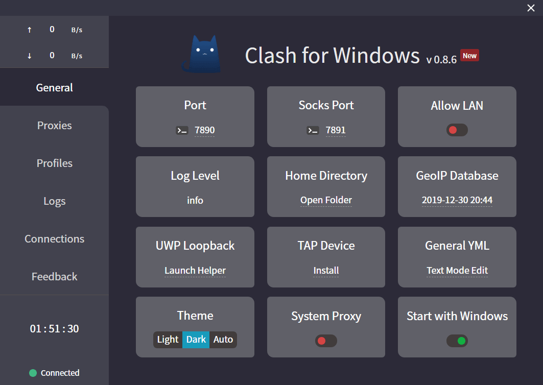 clash for windows 2022年最新使用教程稳定机场主机格调