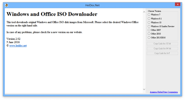 Windows and Office ISO Downloader 从微软官方下载Windows、Office 安装程序技术教程主机格调