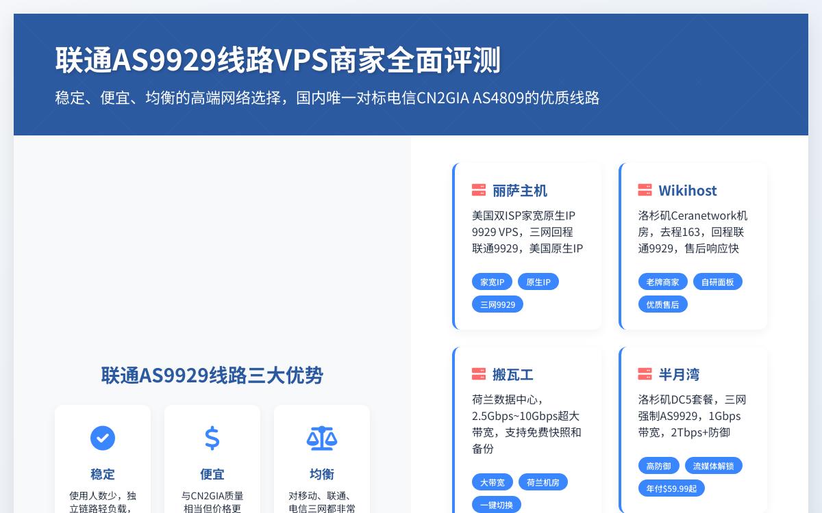 2025年最靠谱,不跑路的联通 AS9929 VPS,媲美电信CN2GIA线路优惠促销、热门推荐主机格调 2025年最靠谱,不跑路的联通 AS9929 VPS,媲美电信CN2GIA线路优惠促销、热门推荐主机格调