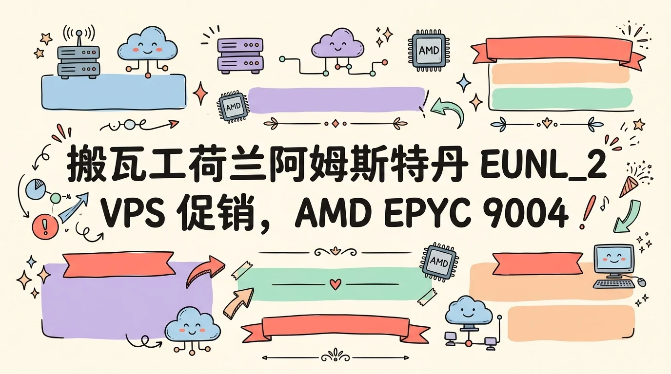 搬瓦工荷兰阿姆斯特丹 EUNL_2 VPS 促销,AMD EPYC 9004 / 解锁 TikTok AI,欧洲便宜年付 VPS $49.99 起优惠促销主机格调 搬瓦工荷兰阿姆斯特丹 EUNL_2 VPS 促销,AMD EPYC 9004 / 解锁 TikTok AI,欧洲便宜年付 VPS $49.99 起优惠促销主机格调
