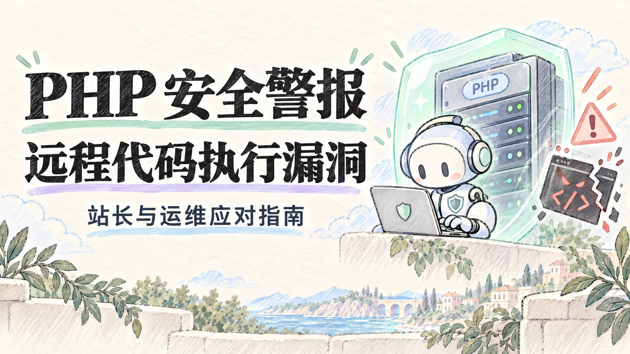 PHP 核心曝 9.2 分远程代码执行零日漏洞，多家网站临时下线应对