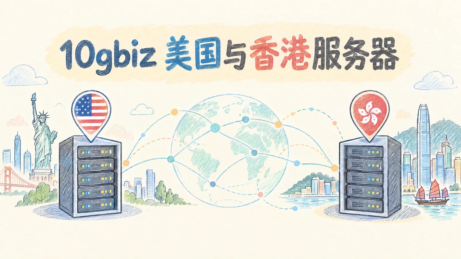 10gbiz美国站群首月半价，香港E5独服180RMB起，香港+美国的CN2 GIA线路云服务器低至$2.36/月