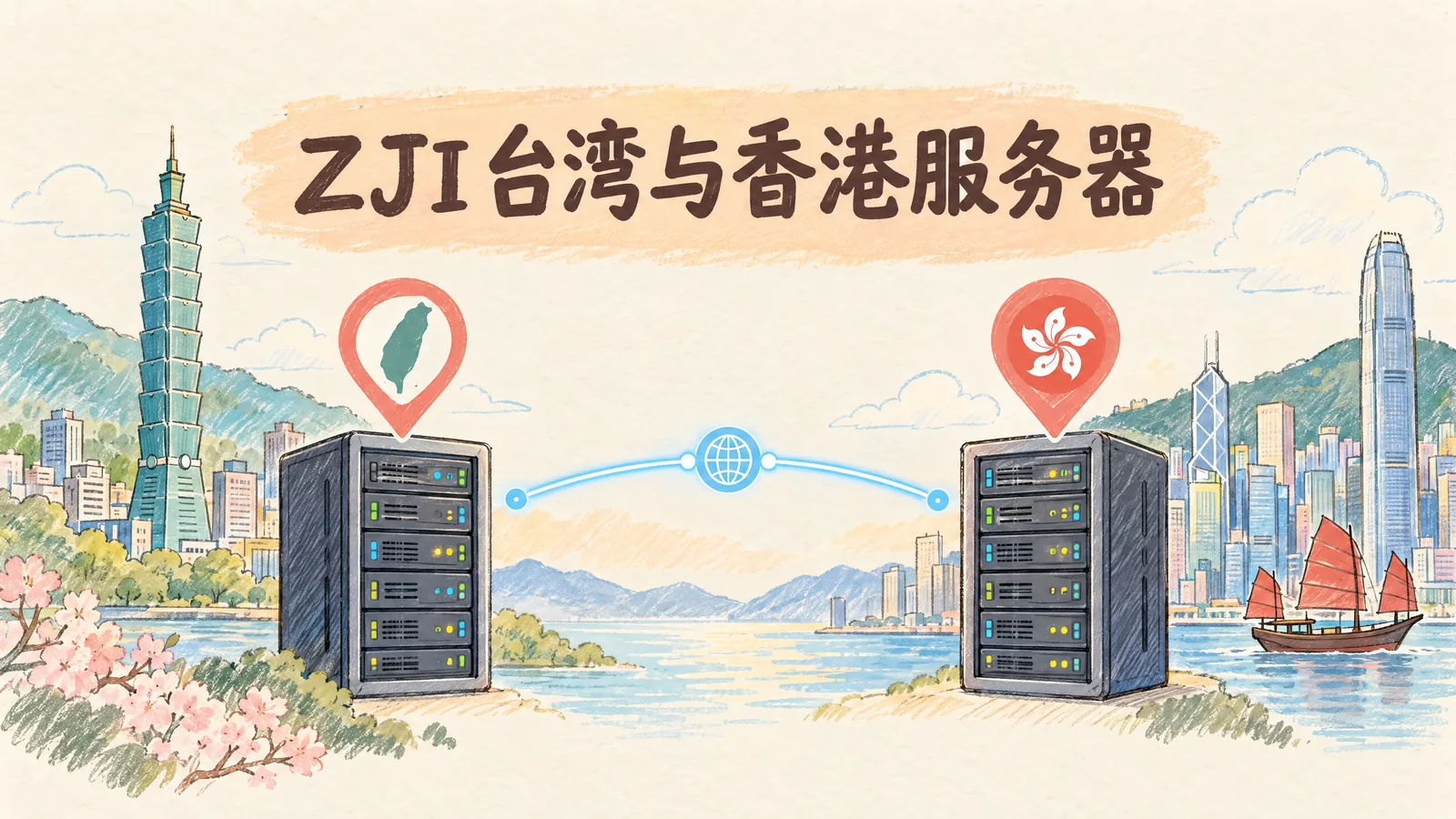 ZJI 新上台湾CN2服务器及香港3.5Ghz高主频服务器 七折终身优惠